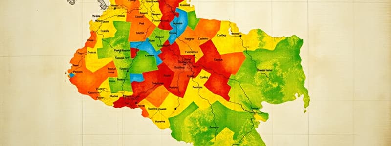 Distribución Poblacional en Colombia