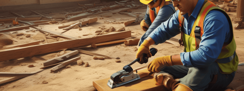 Tool Safety and Work Practices