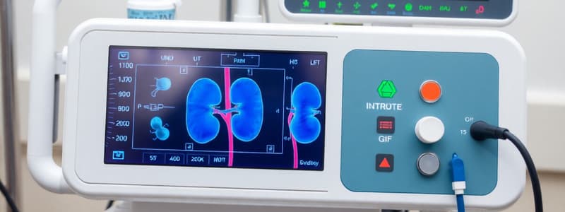 Kidney Dialysis Machine Functionality Quiz