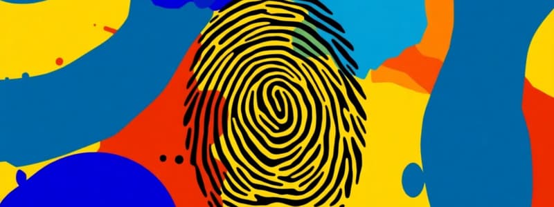 Fingerprint Basics & Ridge Patterns