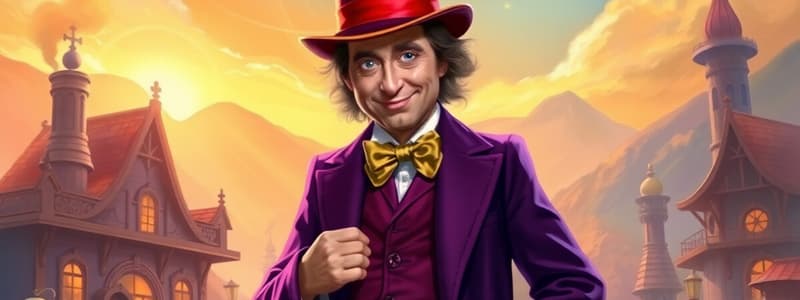 Willy Wonka and the Chocolate Factory Quiz