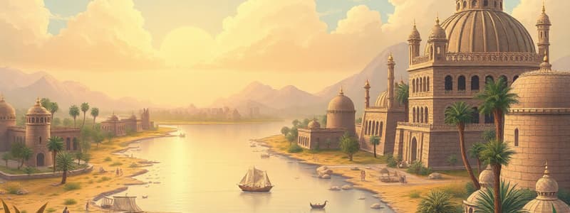 The Nile River and Ancient Egypt