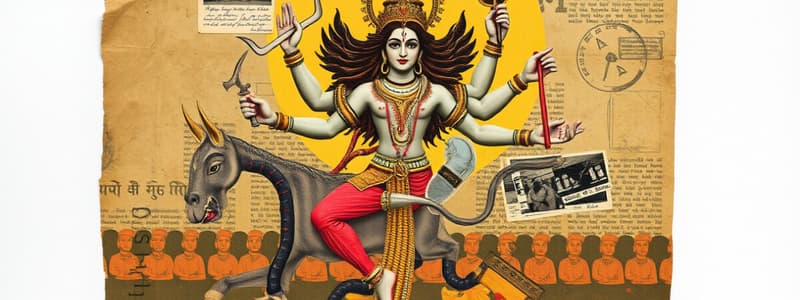 Shiva as Nataraja Flashcards