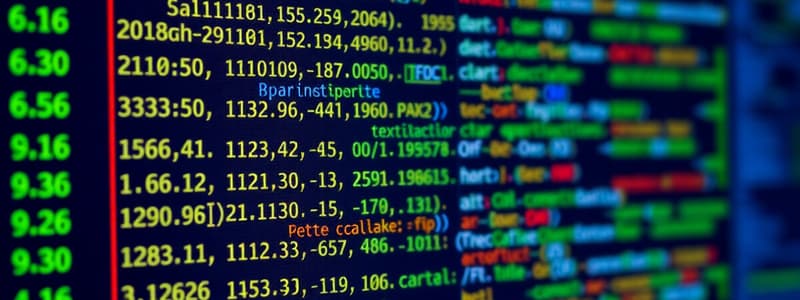 Tipos de Datos en Programación