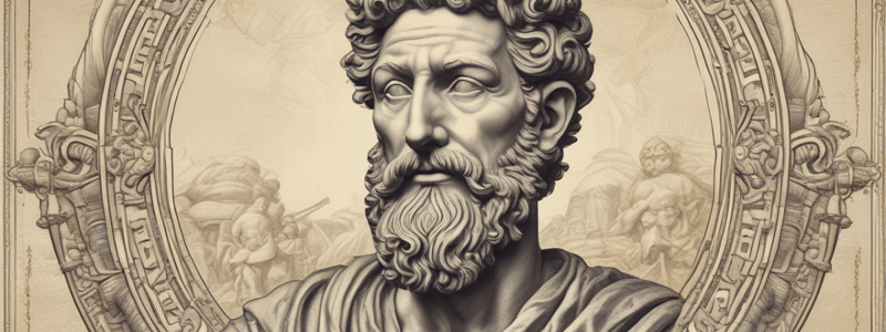 Stoicism and Marcus Aurelius' Teachings Quiz