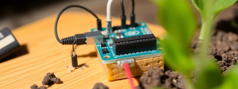 Arduino DHT11 and Soil Moisture Sensors Quiz