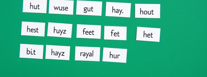 Vowel Classification and Pronunciation