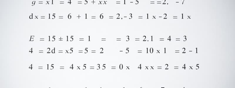 Multiplizieren algebraischer Terme