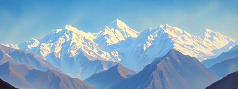 Himalayas: Formation, Geography, and Climate