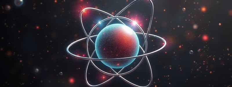 Atomic Theory and Models Quiz