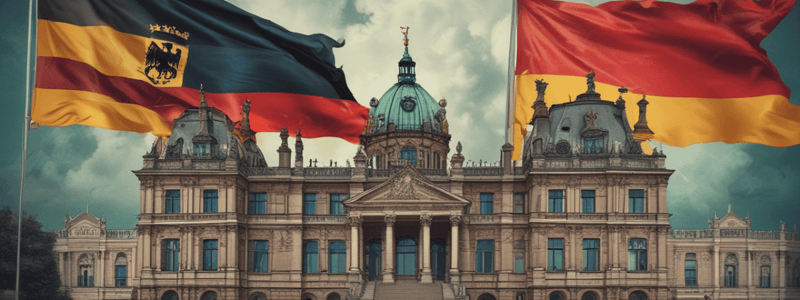 German Law and Political System Quiz