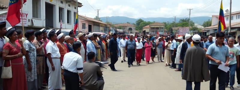 Historia de Colombia: Bipartidismo y Desigualdad