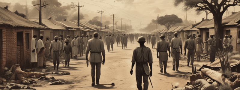 Gr 11 History Ch 5: Impact of the Sharpeville massacre