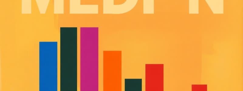 Measures of Centre in Statistics