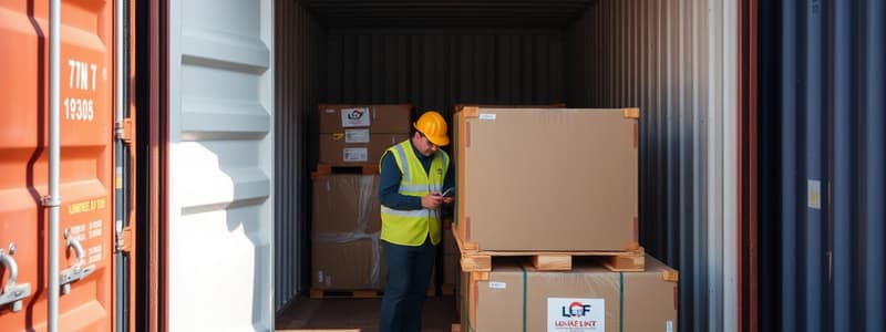 Intermodal Dry Cargo Container Inspection