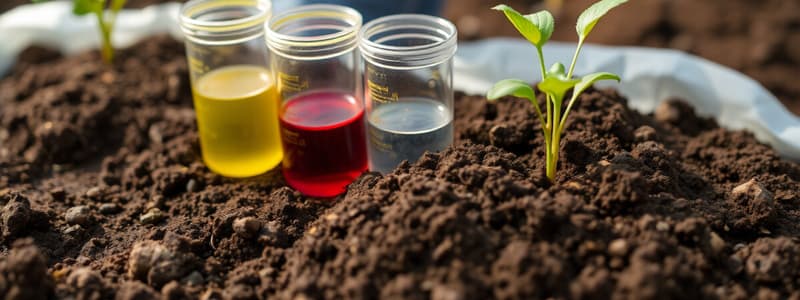 Soil pH Testing Procedure