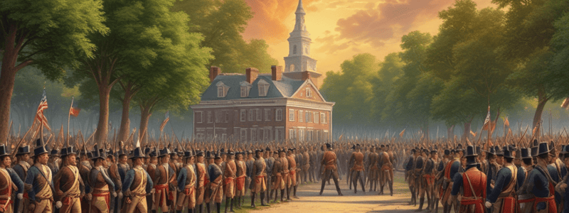 Shays' Rebellion in Massachusetts