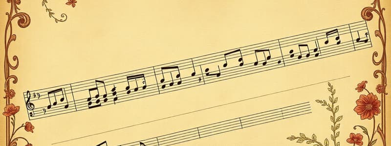 Introduction to Music Notation