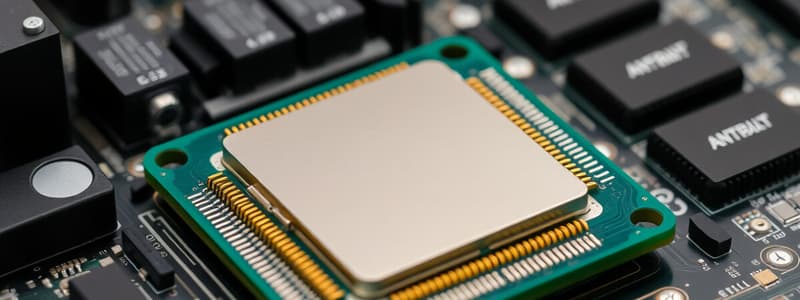 Computer Hardware Components Quiz