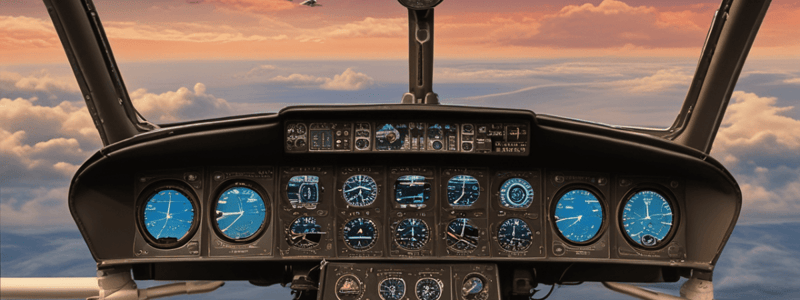 Aviation Instruments: Primary Flight Displays