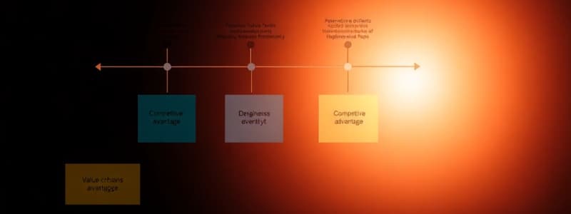 Value Chain Analysis Techniques