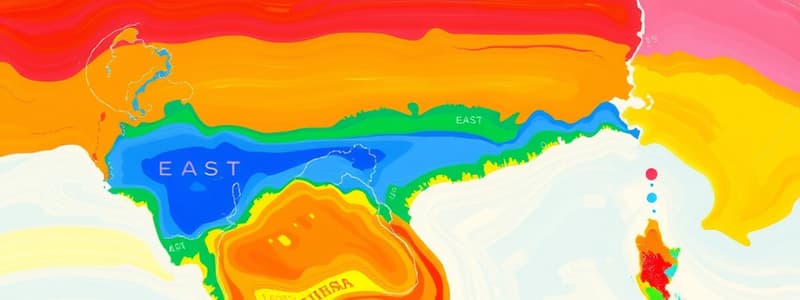 Physical Features: East and Southeast Asia