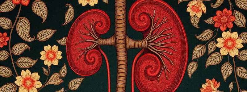 Renal Function & Disorders Quiz