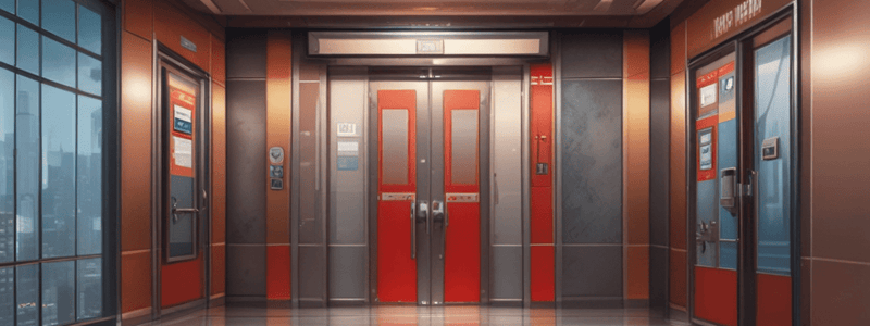 Fire Service Features and Elevator Operations