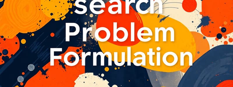 Research Methods: Formulating Research Problems