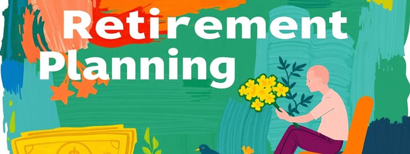 Retirement Planning Quiz