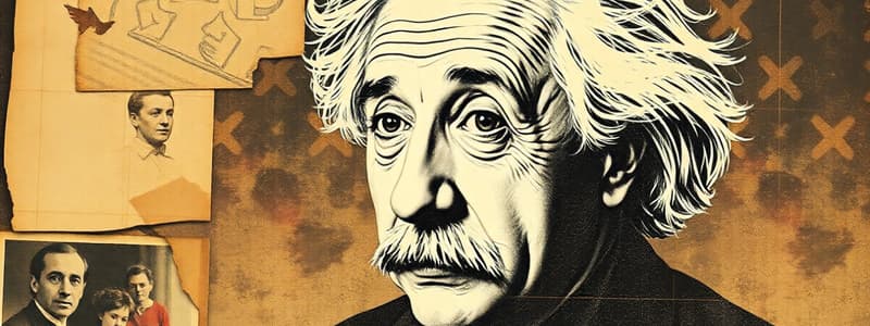 Albert Einstein's Life and Theories