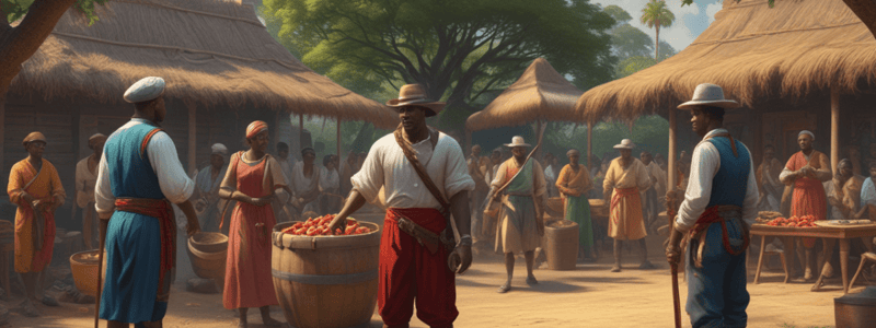 Colonial Economy in America: Slave Trade and Slavery