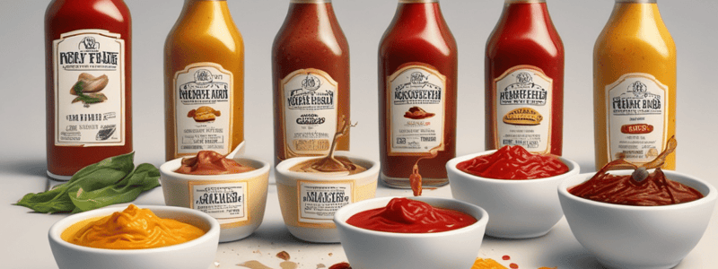 COPY: Mother Sauces and Basic Sauces Quiz