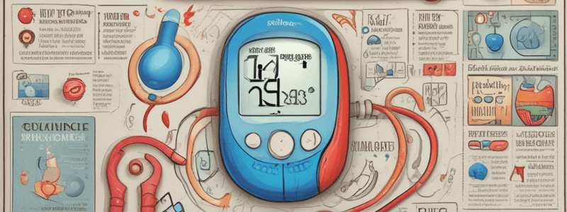 Role of Glucose in the Body Quiz