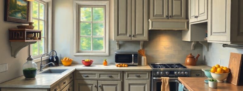 Kitchen Design Guidelines Quiz