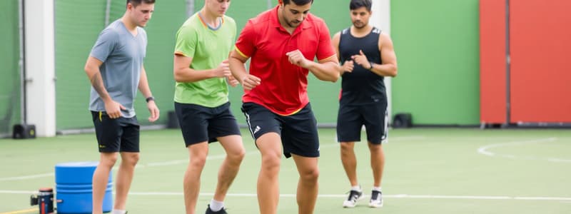 Trainingsprinzipien im Sport