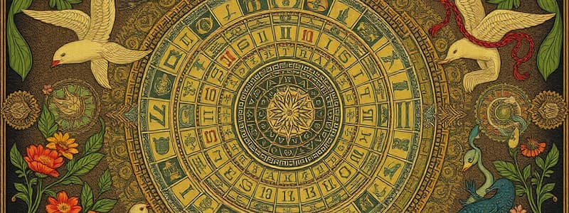 Calendario Mesoamericano Posclásico