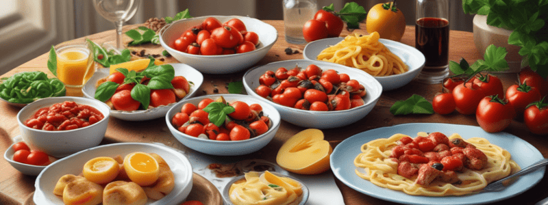 Italian Cuisine and Eating Habits