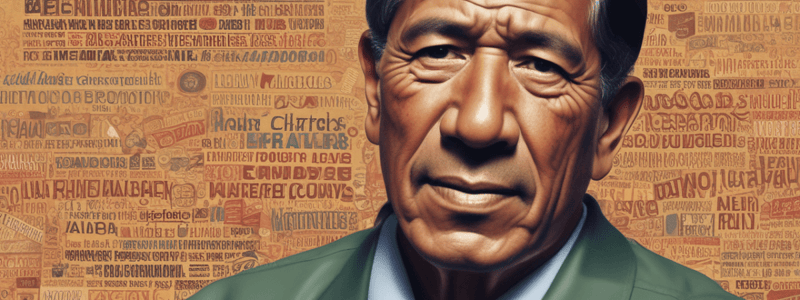 Writing Development: Biography of César Chávez