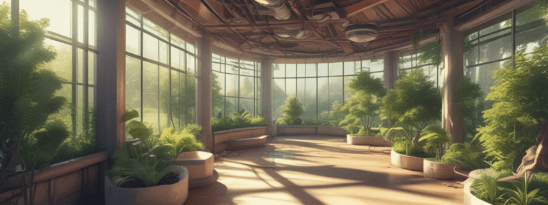 The natural, built and virtual environments