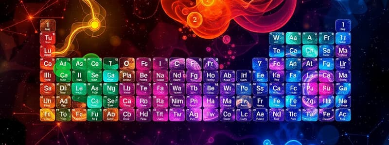 Chemistry: Introduction to the Periodic Table