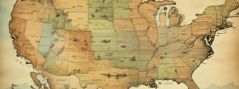 US Westward Expansion and Manifest Destiny