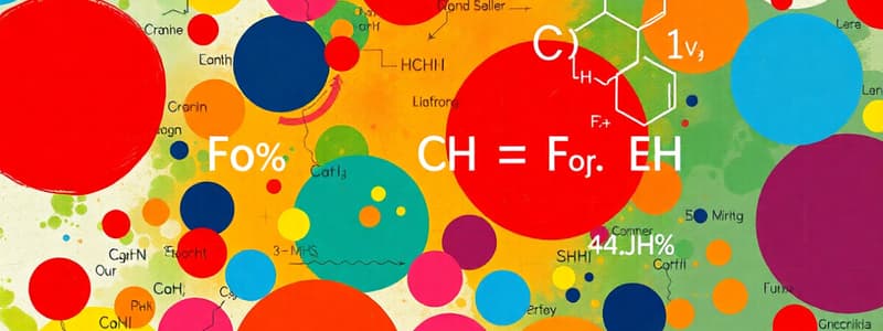 Chemistry Chapter on Formulas and Compositions