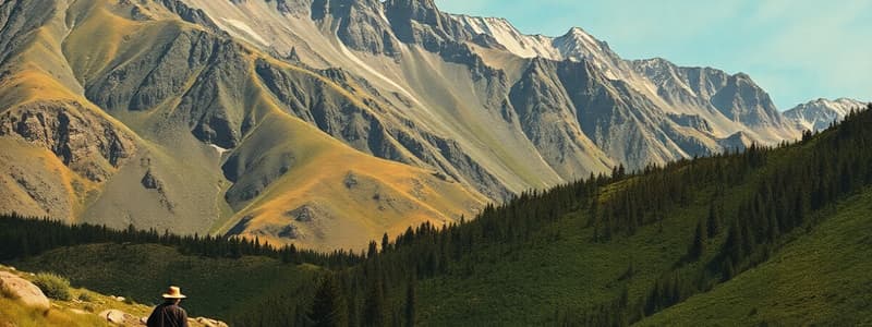 Andes Mountains and Pampas Overview