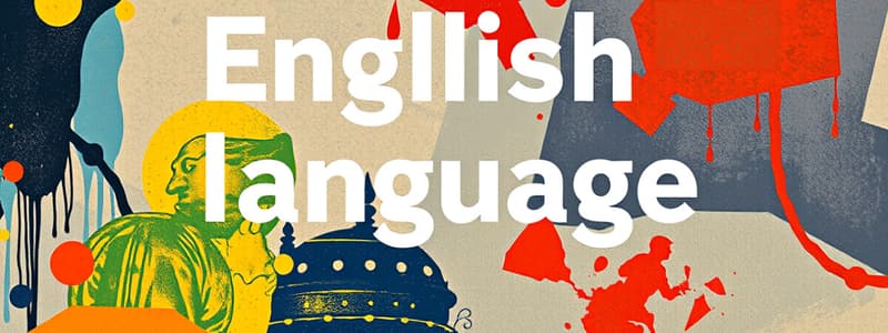 Overview of the English Language