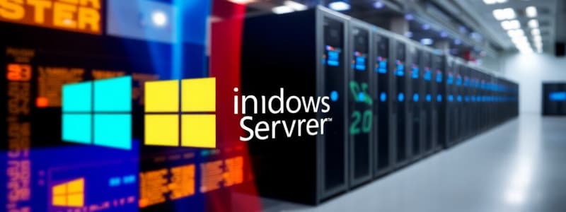 Windows Server 2012/R2 Overview