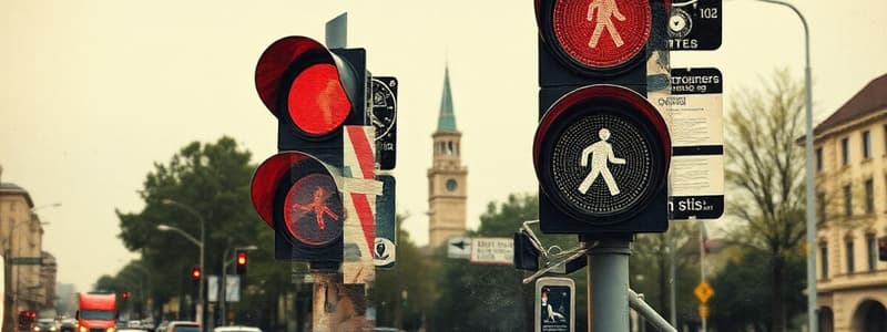 Traffic Signal Timing for Pedestrians