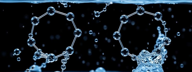 Covalent Bonds and Water Molecule Structure