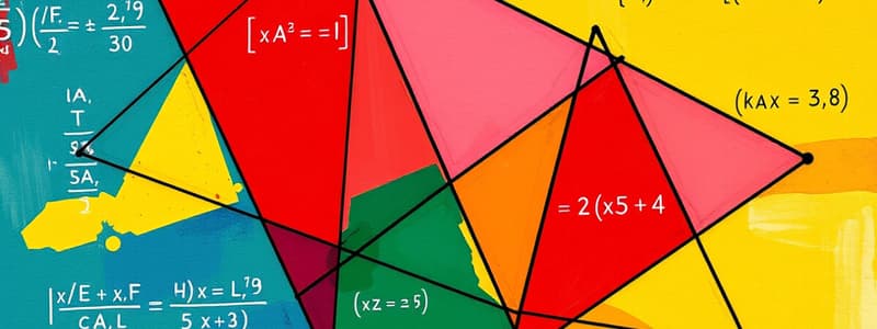 6th Grade Math Formulas Flashcards