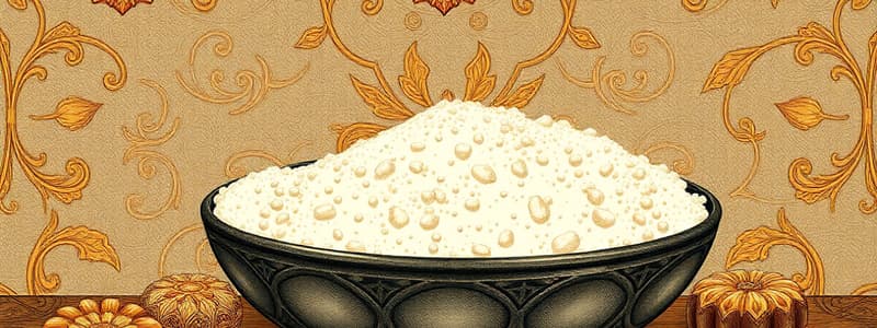 Flour Production and Types